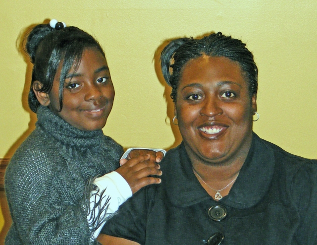 Jaynida Ellis and Makaela Durham-Ellis