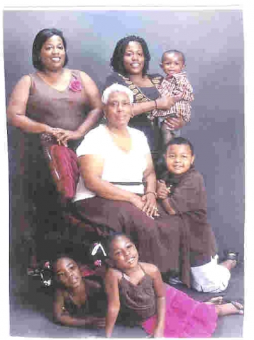 Grandmom Ellis and Grandchildren