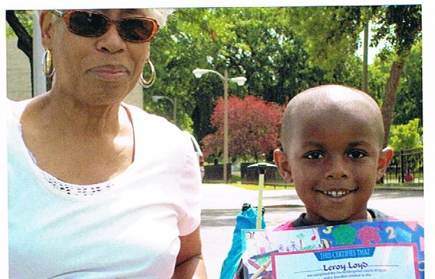 Grandma Ellis and Preschool Graduate Leroy Loyd
  June 9, 2010