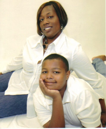Sondra and son, Miguel. 

June 2009 