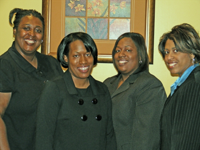 Jaynida, Sonya, Sondra, and Stephanie
