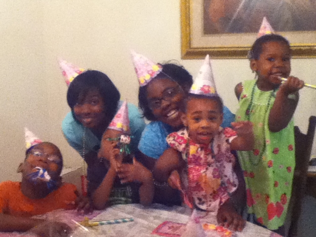 Aminas two year old B-day Party