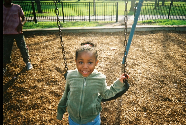 Lauren at the park 