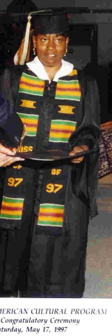 Sonyas Graduation- Univ.Ill. at Urbana-Champaign May 18, 1997
Bachelor of Science in Kinesiology