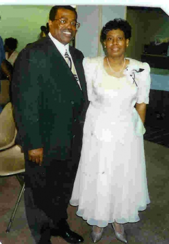 James and Shirley at daughter 
Stephanie and Douglas wedding.