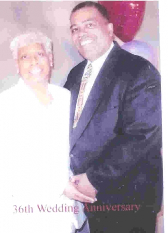 James and Shirley 
36th Wedding Anniverary