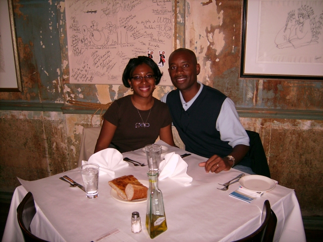 Darrick & Venus hanging out in NYC 