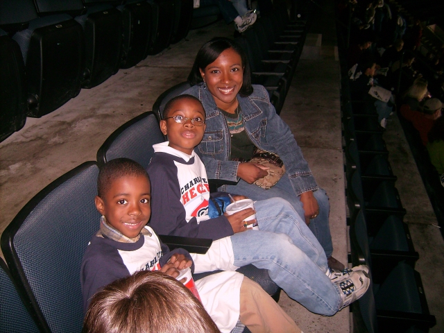 Mother Son Hockey Game Fall 2007