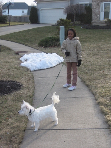 Marissa w/Daisy