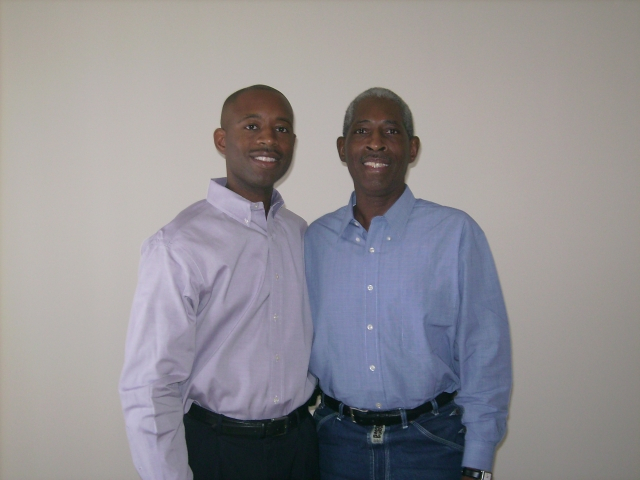 Father and Son (Calvin and Darrick)