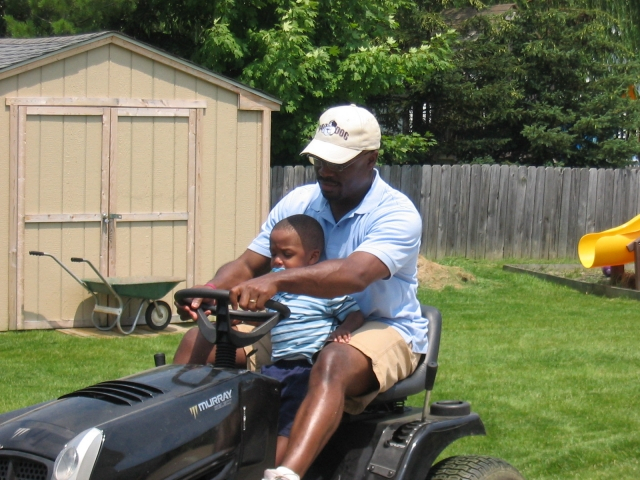 Maxwell learning to mow