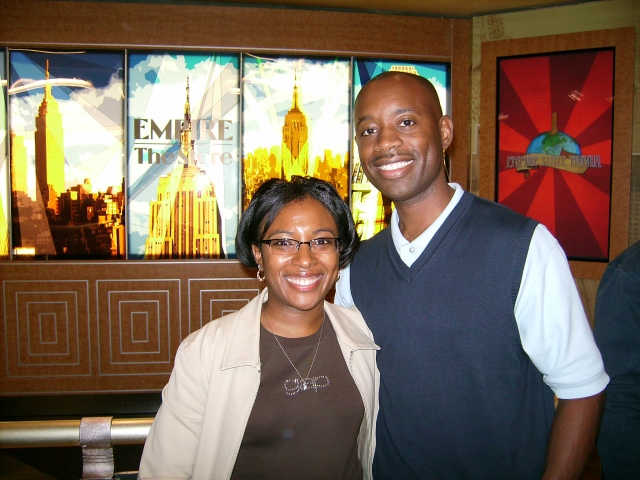 Darrick & Venus at the Empire State Building