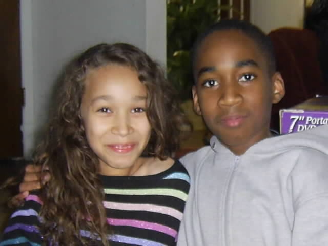 Katrinas children Christian & Brianna