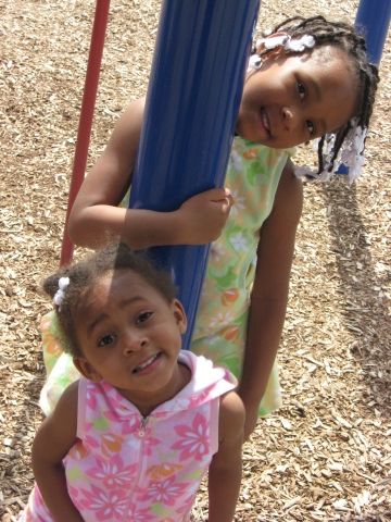 Aniya(5) & Mariah(3)