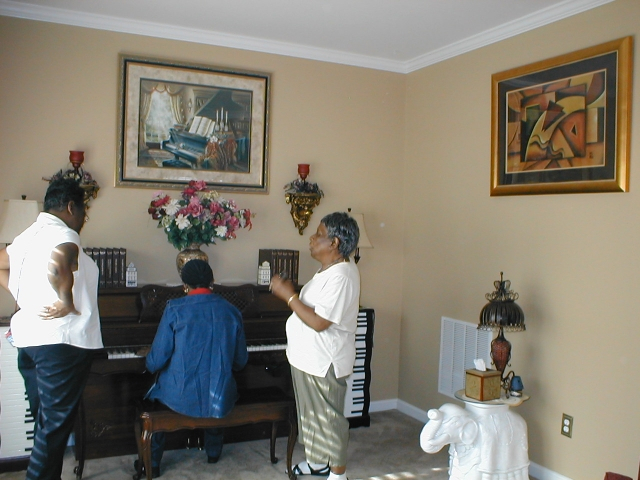 Three sisters singing gospel!