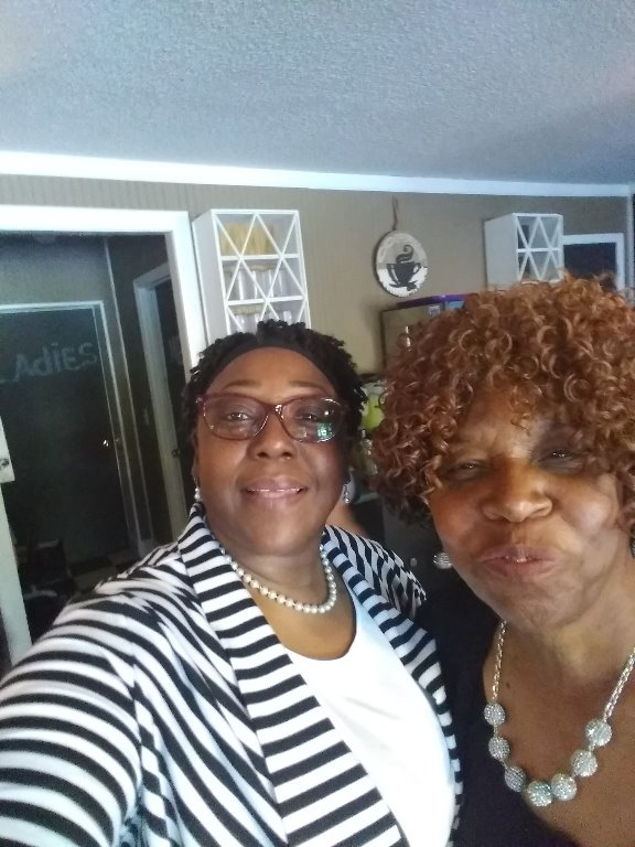 Janice Scott and Patricia Butler