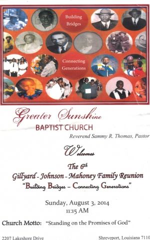 Greater Sunshine Baptist Church