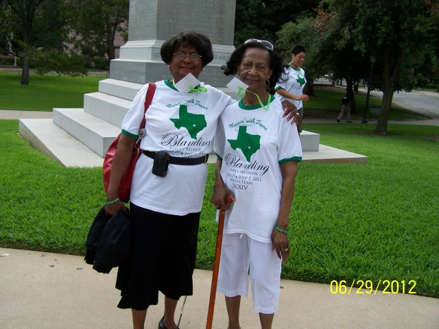 Gloria Battle & Mother Blanding