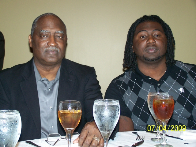 2009 Blanding Family Reunion - Chicago, IL Amos & Ryan @ Dinner Program