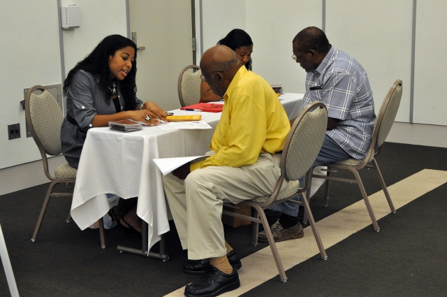 James Brumfield and Melvin Gillyard receive Medical Consultation