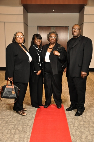 Joyce Burke, Madeline Henderson, Thelma Henderson and Shelton Henderson