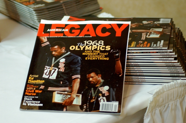 Legacy Magazine donated magazines and included a discount offer for reunion attendees
