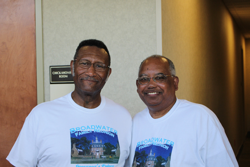 Cousins Frank Broadwater and Ernest Broadwater