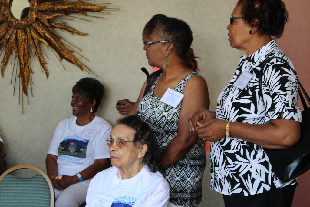 Elizabeth Ware was the oldest attendee at age 95