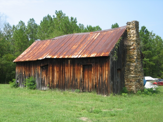 This is the slave quarters located in Modoc, South Carolina.
