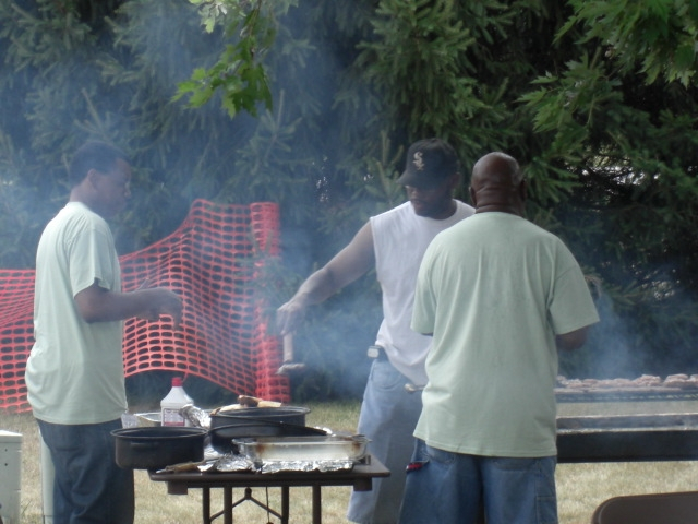 Some of the cooks at the 2009 Reunion.