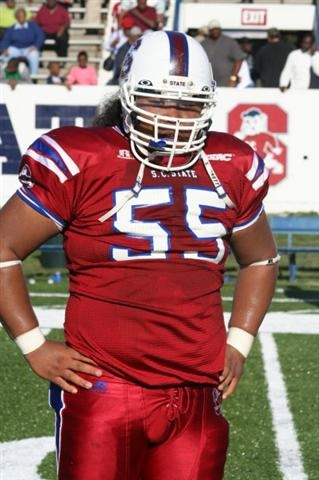 Raymond Harrison #55 South Carolina State University Bulldogs