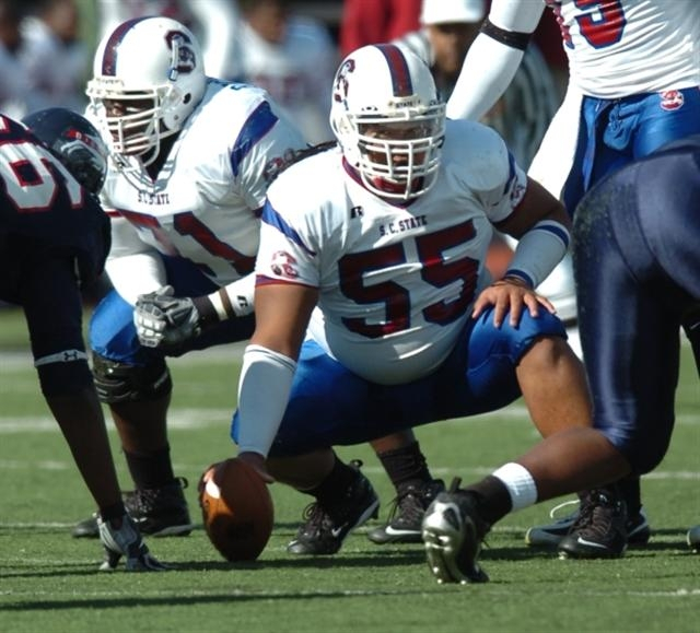 Raymond Harrison #55 South Carolina State University Bulldogs