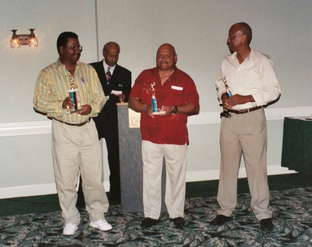Frank Palmer , Rev Darryl Woods, James McCarley, Ed Watts in Myrtle Beach