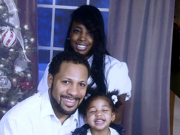 Turner and Moyer Zimmerman with daughter Azaria. Moya daughter of Holly Lofton
