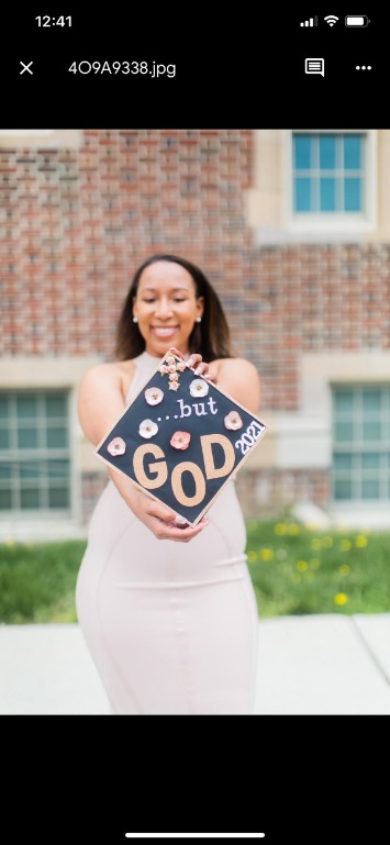 Kyna graduated from Towson University