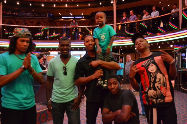 A few Walls Family Men 2013