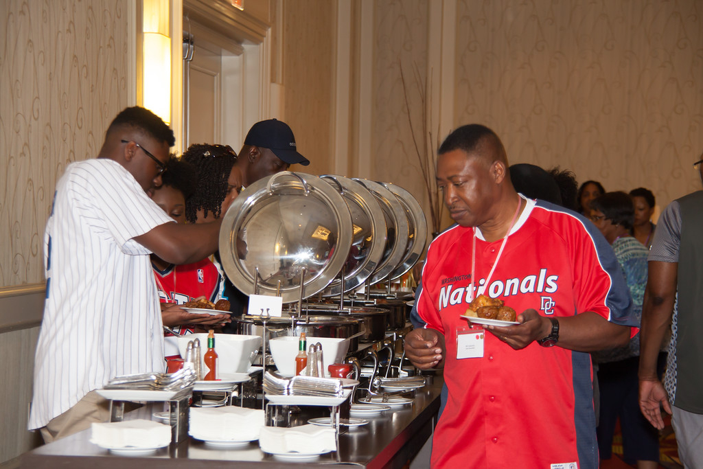 Wow. There was even enough food for a third plate.