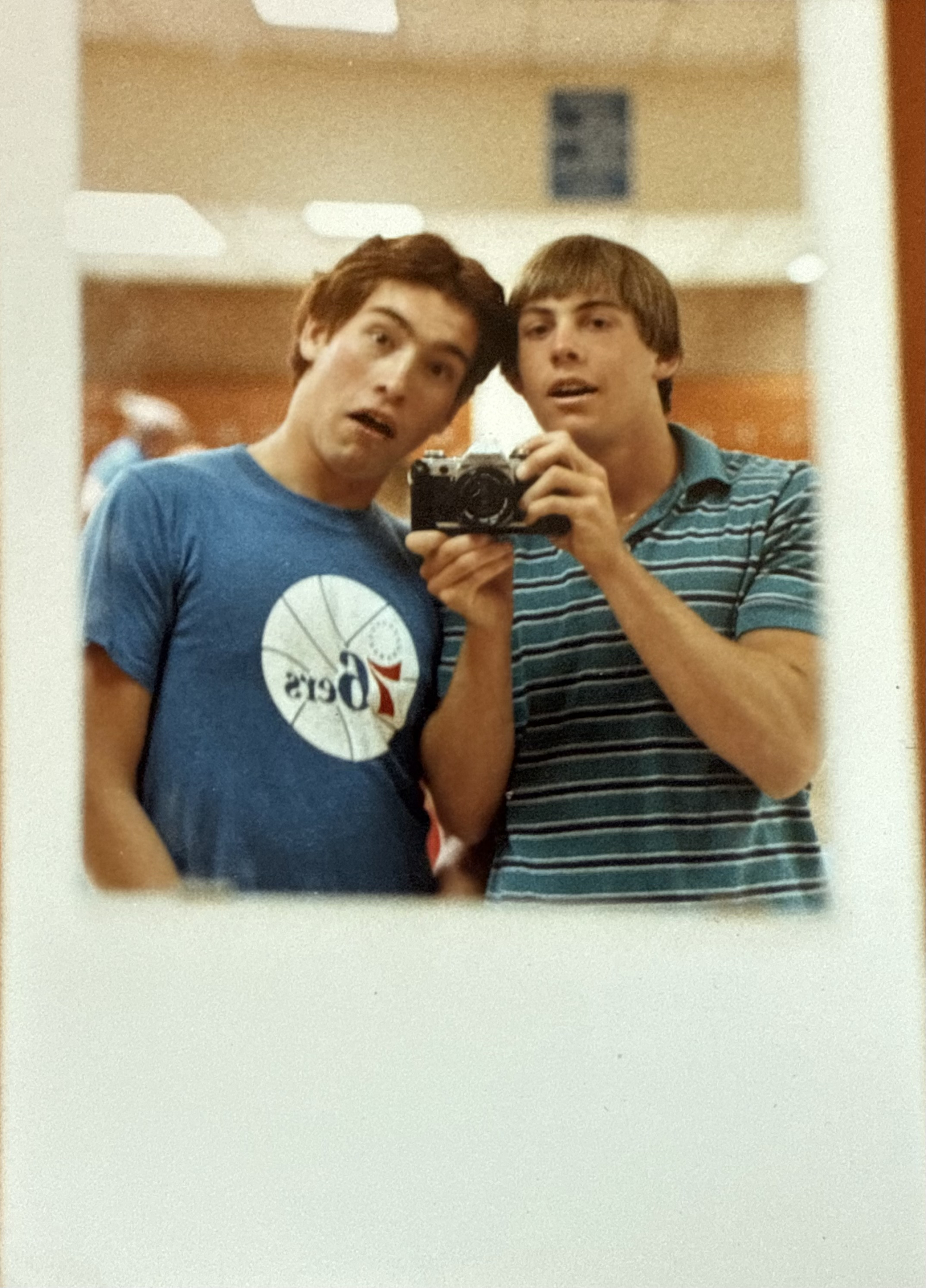 80's selfie! Red and Billy try out his fancy new camera!