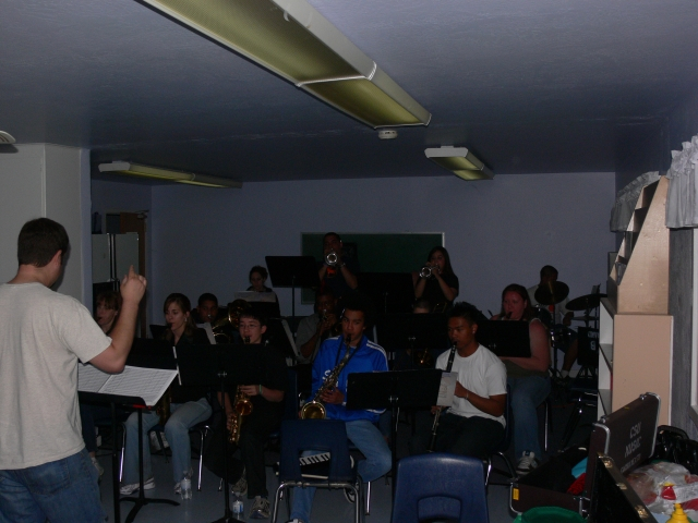 2008 Jazz Band Rehearsal