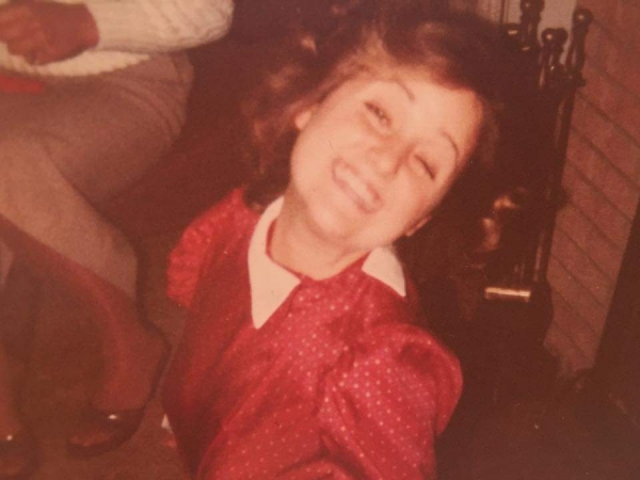 Get together at Joanie Hastings house at Christmas Break after freshman year of college. Joanie Hastings pictured.