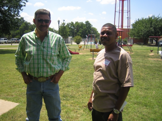 Keith Easter and Lester King