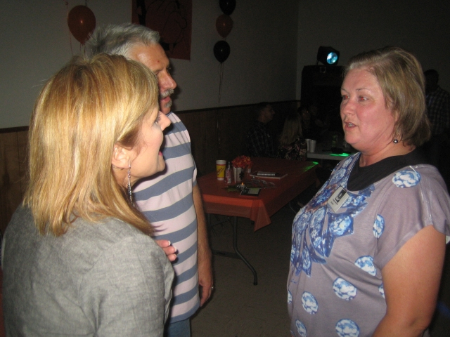 Pam Lane (Brooks), and Vern and Frankie Gerstner (Scobee)