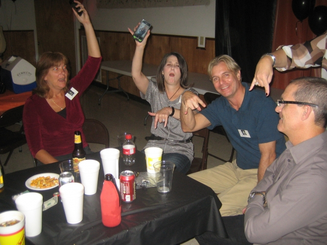 Kathy Ryals (Schroeder), Michelle Schnitker (Bowers), Ron Chapman,  and Jon Schnitker 