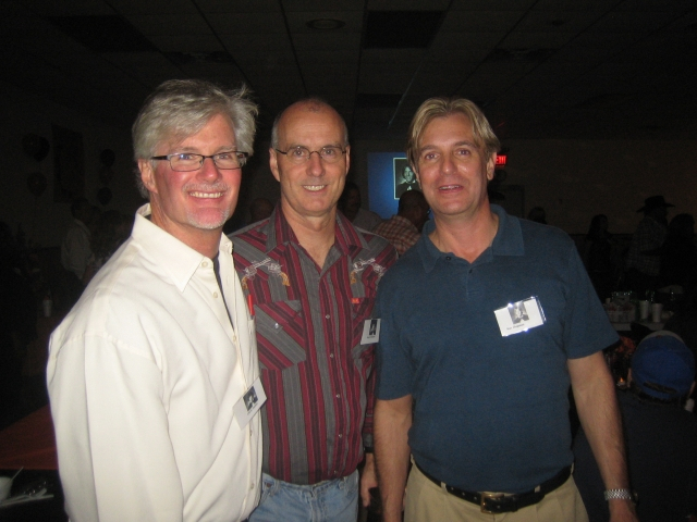 Chris Hanks, Royce Slayden, and Ron Chapman 