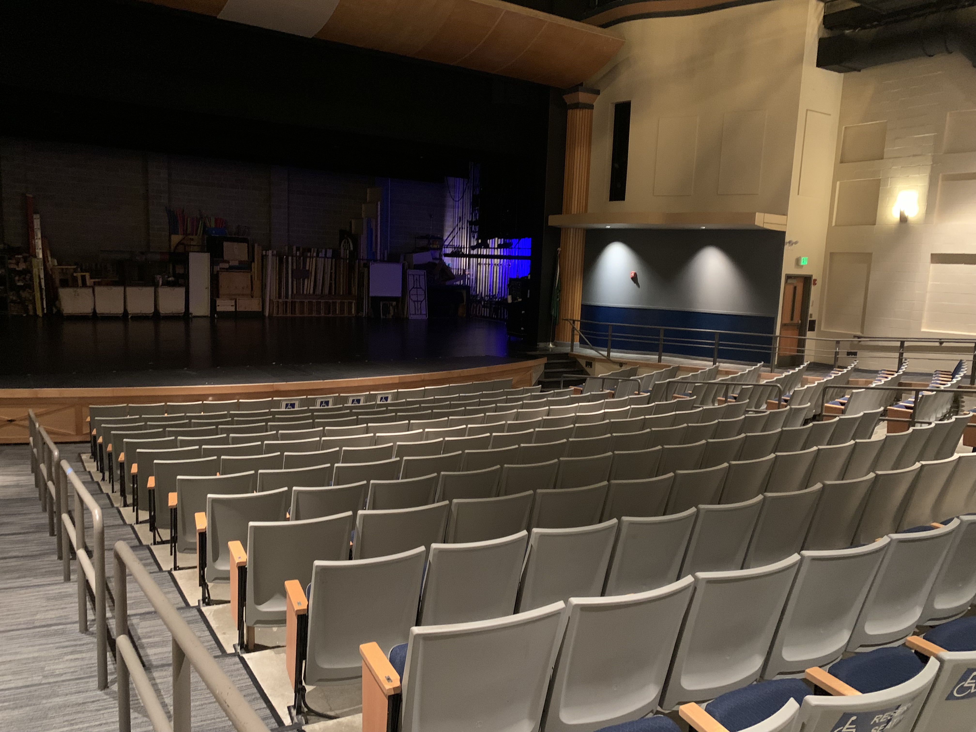 The performance pavilion