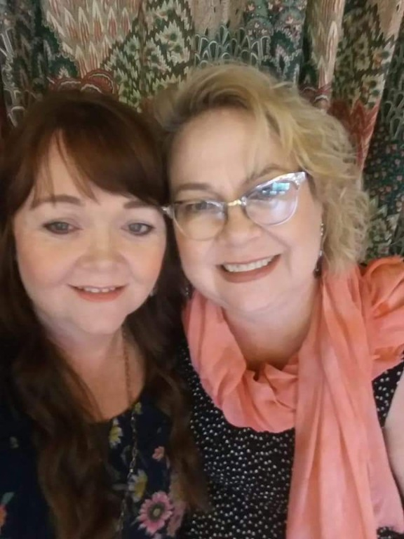 Marsha Wright-Reeves and Cindy Thomas (Kahler)