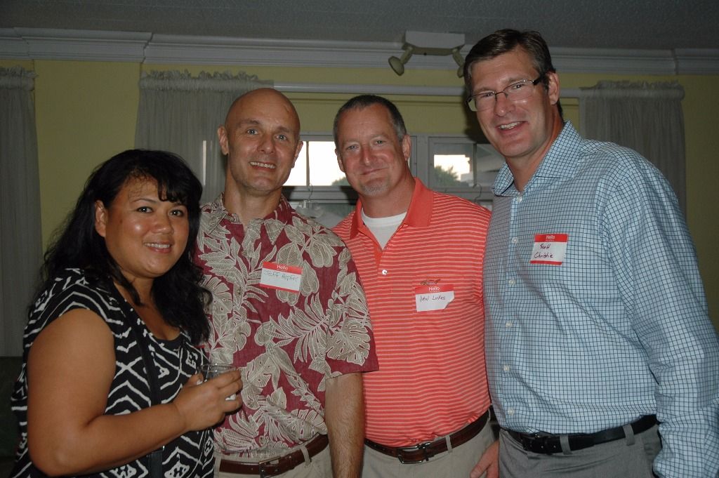 Denise & Jeff Hepfer, Dan Lucas & Scott Christie