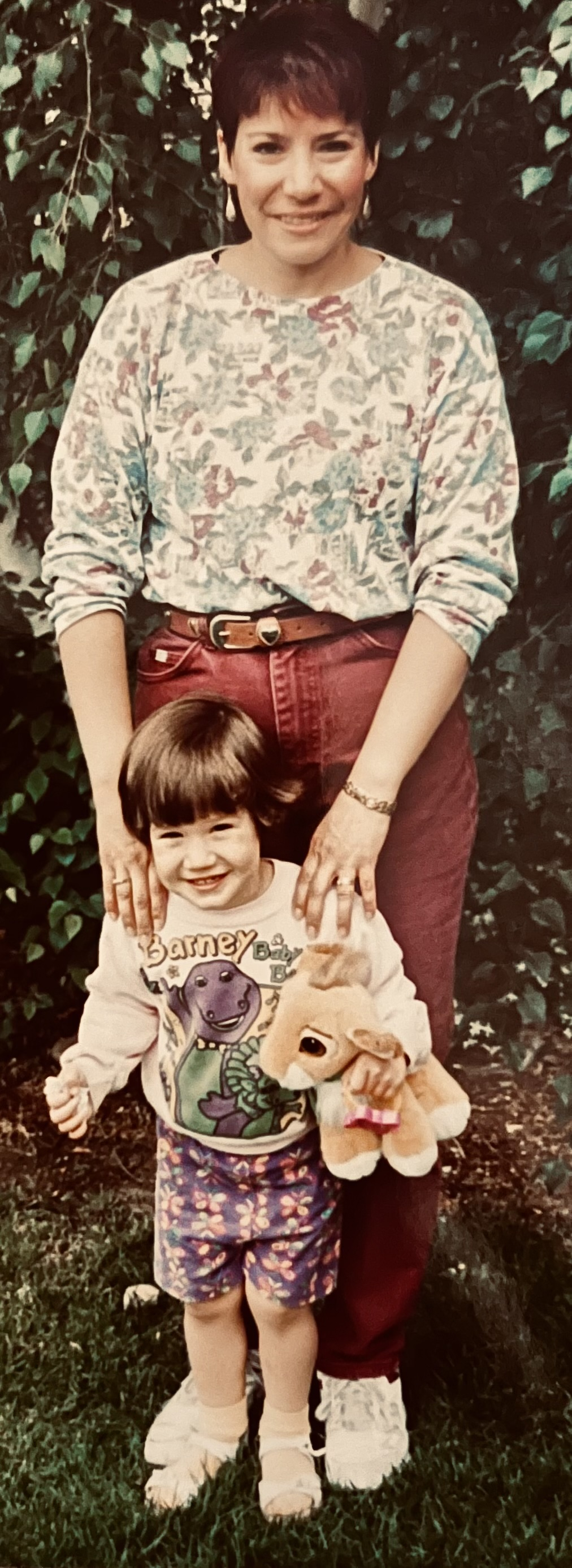 Liza Porras Raftery & daughter (5/18/1995)