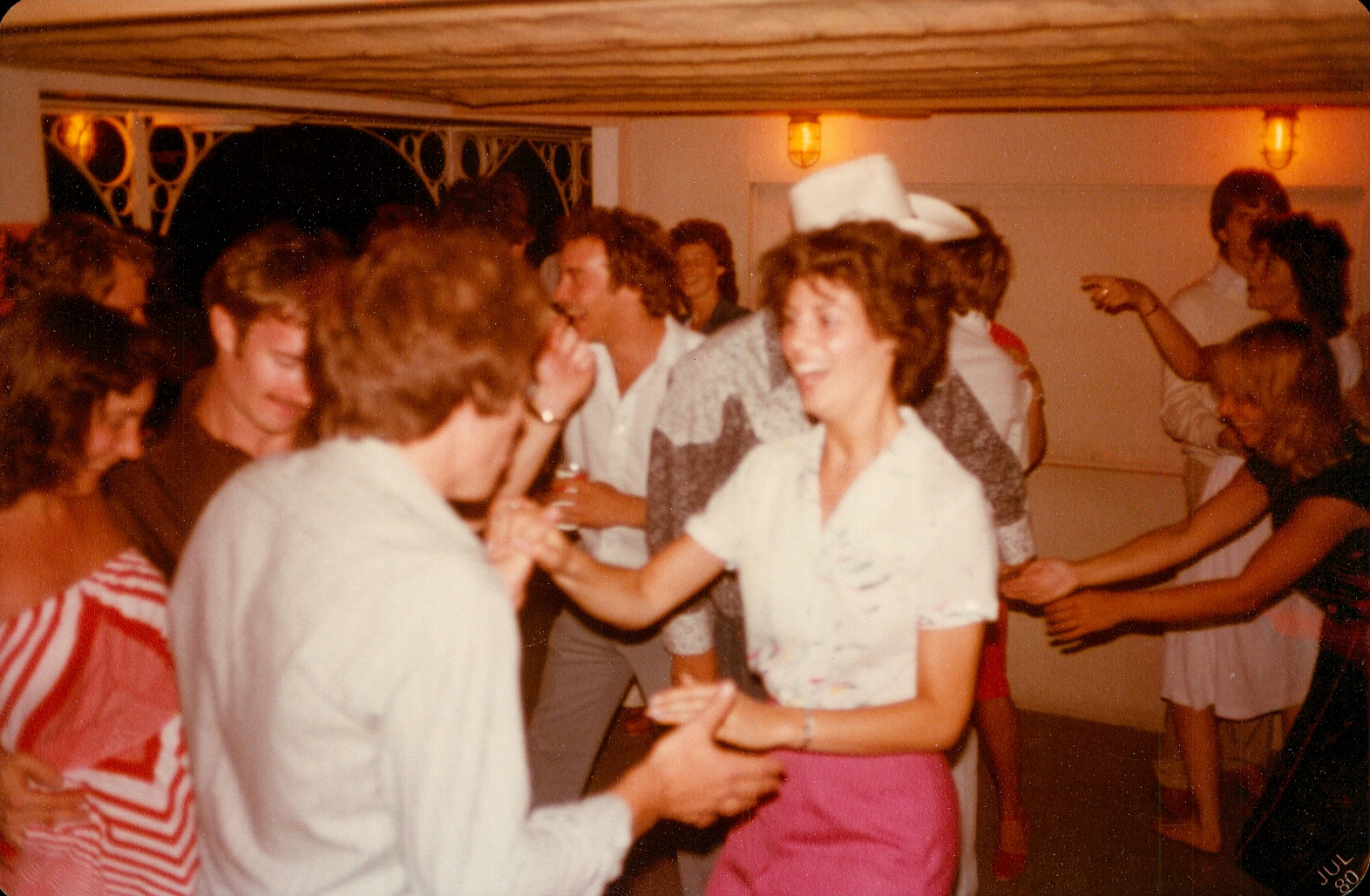 Marc McDaniel and Theresa Hera, with Cindy Froehle, Jim Hara, and Brian Sartor in background