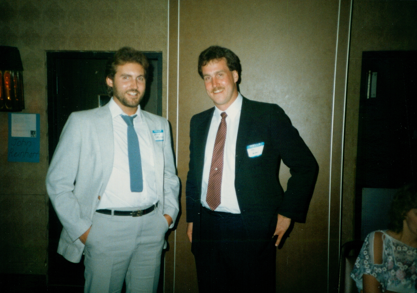 Bruce Carlson and Hal Gray